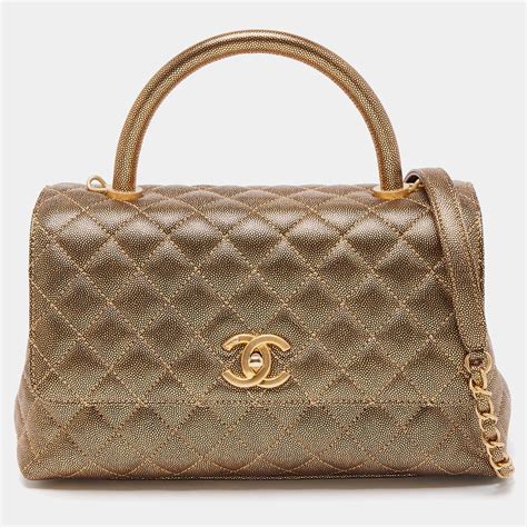 coco handle chanel bag|Chanel coco top handle small.